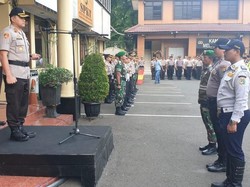 Polres Jakbar Kerahkan 1.403 Personel Amankan Natal dan Tahun Baru