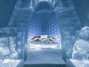 Melihat Hotel Es Unik Bak Istana Elsa Frozen, Hanya Ada Setahun Sekali