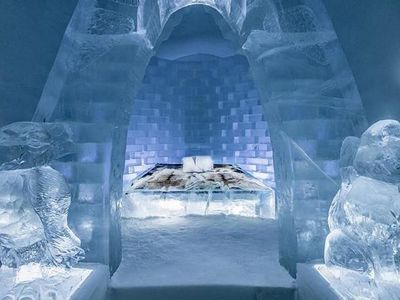 Melihat Hotel Es Unik Bak Istana Elsa Frozen, Hanya Ada Setahun Sekali