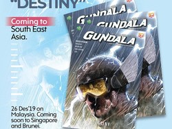 Hebat! Komik Gundala Rambah ke Malaysia hingga Singapura