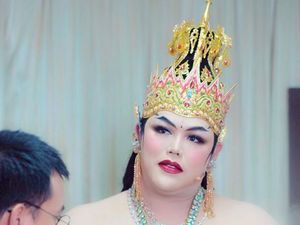 Foto: Penampilan Cantik Ivan Gunawan di Pentas Wayang Jadi Dewi Arimbi