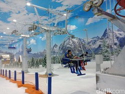 Libur Akhir Tahun di Trans Snow World Bintaro, Ini Aneka Wahana Saljunya