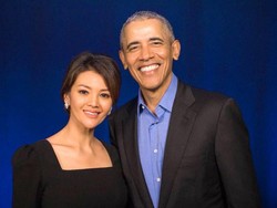 Asyik Ngobrol, Farah Quinn dan Barack Obama Terhalang Paspampres