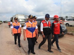 Pantau Tol Kayuagung-Jakabaring, Kemenhub Cek Fasilitas Rest Area