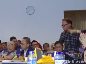 Video Kericuhan dalam Rapat Internal DPP PAN soal Kongres