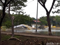 Dinas Bina Marga Bantu PPK Kemayoran Investigasi Penyebab Jembatan Ambruk