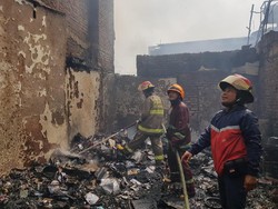 11 Rumah di Nyengsered Astanaanyar Bandung Ludes Terbakar