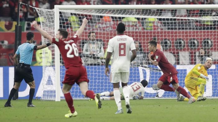 Liverpool Juara Piala Dunia Antarklub Susah Payah Tundukkan