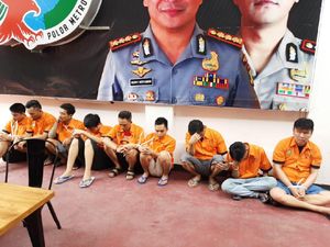 10 Pengedar Sabu Jaringan Lapas Diciduk, 1 Orang Ditembak Mati