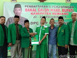 Usai ke PDIP, Waket PPP Rembang Daftar Pilkada Lewat Partainya