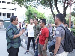 Malam Tahun Baru, Kota Lama Semarang Bebas Kendaraan Bermotor