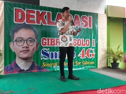 Relawan Mulai Deklarasi Dukungan, Gibran: Menambah Semangat