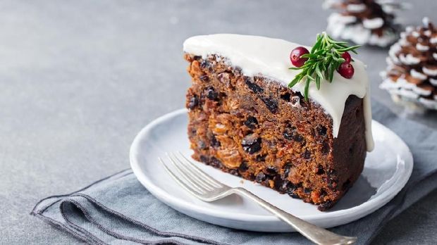 Ilustrasi kue Natal