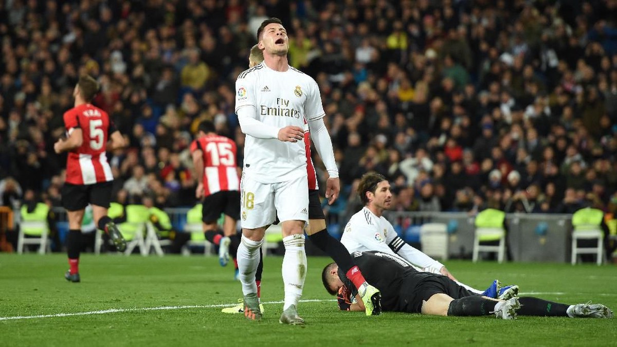 Real Madrid diimbangi Athletic Bilbao 0-0 di lanjutan Liga Spanyol (Foto: Denis Doyle/Getty Images)