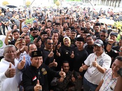 Ratusan Pendekar Silat Banten Nyatakan Dukungan ke Bupati Serang