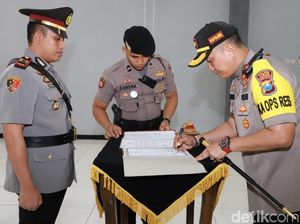 Mutasi Bergulir di Polres Tuban, Level Kapolsek hingga Kasat