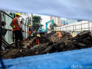 Proyek Underpass Senen Extension Terus Dikebut Proyek Underpass Senen Extension Terus Dikebut