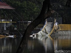 Komisi II Minta Penyebab Jembatan Utan Kemayoran Ambruk Diusut Tuntas