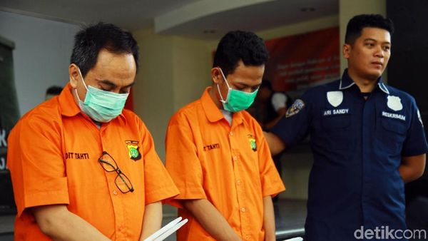 Dua Penipu Rekrutmen PT KAI Dibekuk Polisi