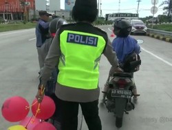 Pakai Google Maps, Pemotor Ini Nyasar Masuk Jalur Tol Colomadu