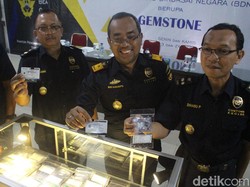 Bea Cukai Juanda akan Lelang Permata Sitaan Senilai Rp 1,5 Miliar