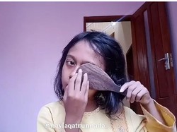 Jago Make Up Pakai Sendok, Garpu dan Centong, Aksi Bocah Ini Bikin Ngakak
