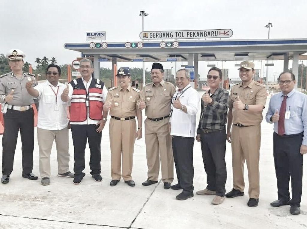 Ruas Tol Pekanbaru-Dumai Seksi I Bakal Dibuka Fungsional Hari Ini Ruas Tol Pekanbaru-Dumai Seksi I Bakal Dibuka Fungsional Hari Ini