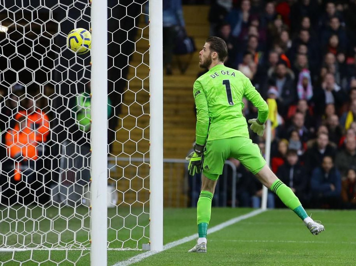 David de Gea membuat blunder saat Manchester United takluk dari Watford (Richard Heathcote/Getty Images)