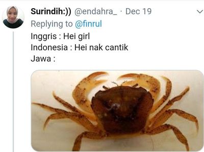 Kreatif dan Bikin Ngakak, Panggilan Dalam Bahasa Daerah Ini Bikin Geleng Kepala