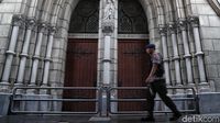 Gegana Hingga Anjing Pelacak Amankan Gereja Katedral Jakarta