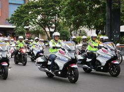 Naik Moge, Ganjar dan Kapolda Jateng Pantau Kesiapan Natal di Semarang