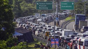 H-1 Natal, Kawasan Puncak Dipadati Kendaraan