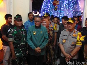 Pantau Perayaan Natal di Makassar, Gubernur Sulsel: Mari Jaga Perdamaian