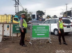Pesta Tahun Baru, Ini Jalur Alternatif Bogor-Palabuhanratu-Sukabumi