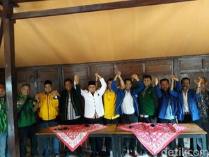 Jelang Pilkada, 7 Parpol di Sleman Gabung Koalisi Santun Bersatu