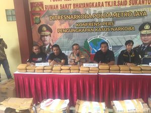 Polda Metro Ungkap Peredaran Ganja 210 kg, 1 Tersangka Ditembak Mati