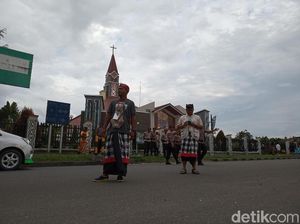 Gotong Royong Amankan Perayaan Natal 2019 di Mimika