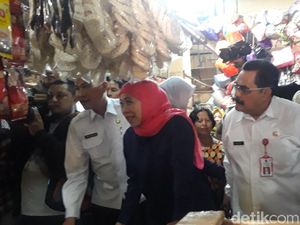 Meski Harga Bawang Merah Naik Jelang Nataru, Khofifah Larang Impor