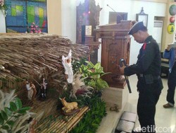 Antisipasi Terorisme, Tim Jibom Sterilisasi Gereja Ciamis-Pangandaran