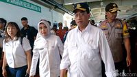 Menhub Tinjau Arus Mudik Natal di Pelabuhan Merak