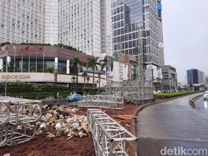 DKI Bilang Bongkar-Pasang Gabion Tak Keluar Uang, Begini Penjelasannya DKI Bilang Bongkar-Pasang Gabion Tak Keluar Uang, Begini Penjelasannya