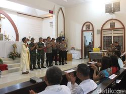 Polisi-TNI Probolinggo Jamin Keamanan Umat Kristiani Rayakan Natal