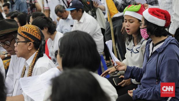 Sewindu, Umat GKI Yasmin-HKBP Filadelfia Natal di Luar Istana