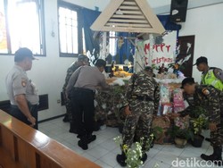 Sebelum Misa Natal, Ada Sterilisasi Gereja di Sidoarjo