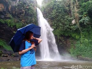 Air Terjun Guyangan di Probolinggo Ini Indah Banget