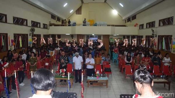 Misa Natal di Sigi Pascagempa