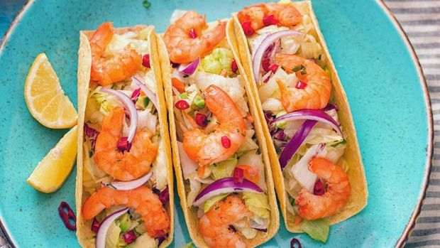 Ilustrasi resep udang