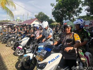 Pastikan Keamanan Natal, Kapolda Sulbar Patroli Naik Motor Pastikan Keamanan Natal, Kapolda Sulbar Patroli Naik Motor