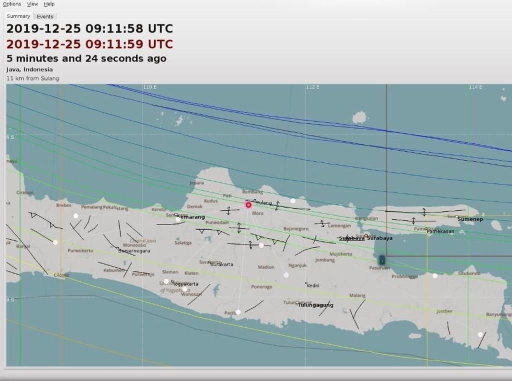 Gempa Darat M 3,6 di Blora, Warga: Rumah Terasa Hoyak Gempa Darat M 3,6 di Blora, Warga: Rumah Terasa Hoyak