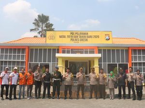 Operasi Lilin Semeru 2019, Polres Gresik Bangun Pos Pelayanan di Mal Operasi Lilin Semeru 2019, Polres Gresik Bangun Pos Pelayanan di Mal